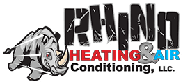 Rhino Heating & Air Conditioning Logo